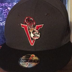 Salem-Keizer Volcanoes Fitted Hat 7 1/8